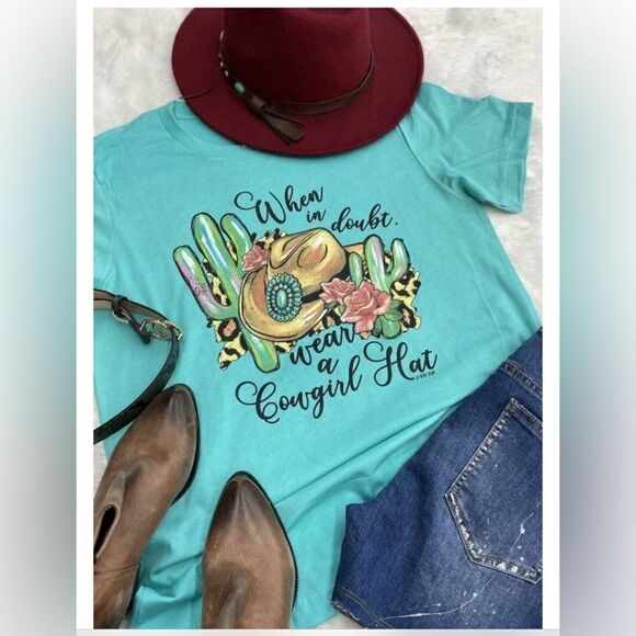 When, in doubt where a cowgirl hat - Picture 1 of 1